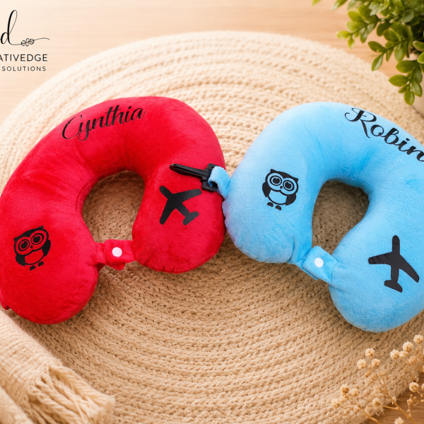 Personalised Travel cushions