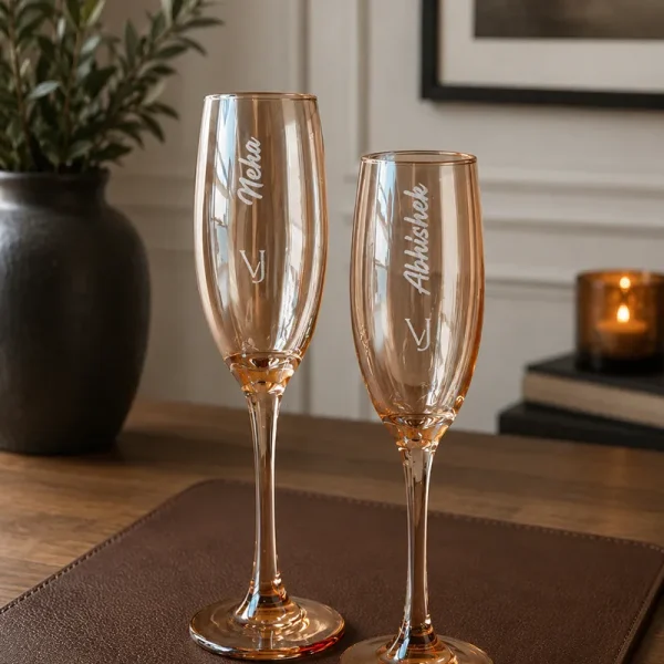 Champagne glasses