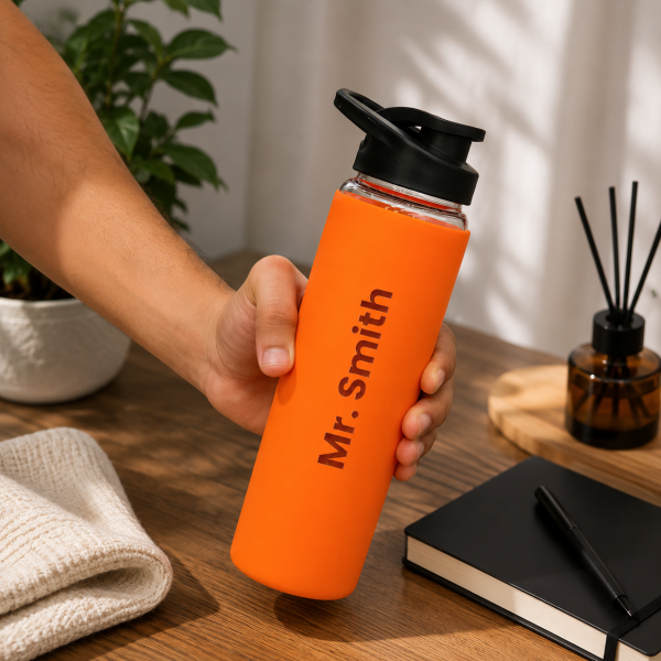 Borosilicate Glass Water Bottle