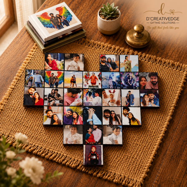 Personalized Heart Explosion Card