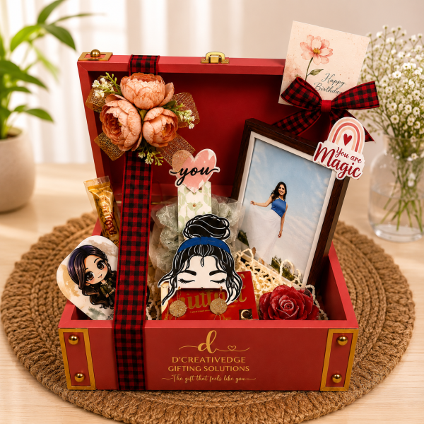 Personalized Birthday Trunk Hamper