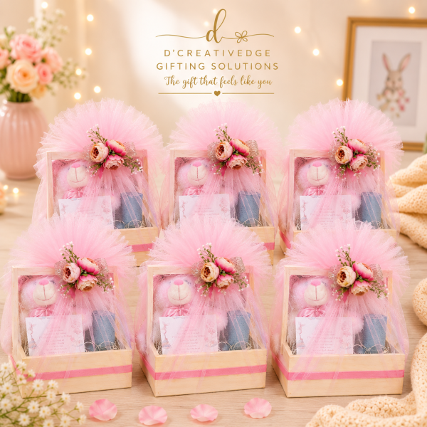 Baby Announcement Gift Basket