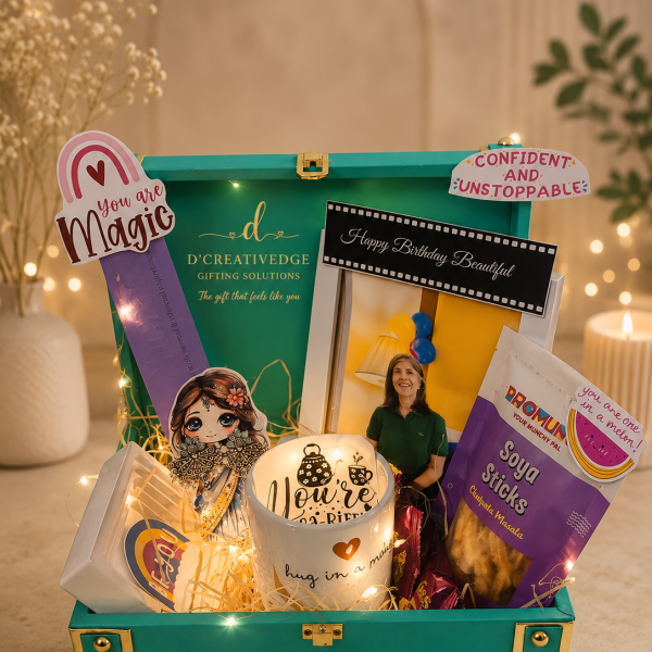 Personalized Birthday Keepsake Hamper for Her
