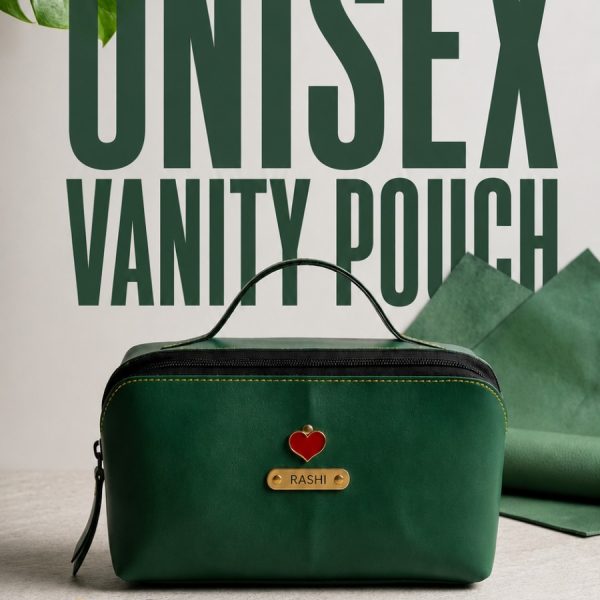 Personalized Unisex Vanity Pouch