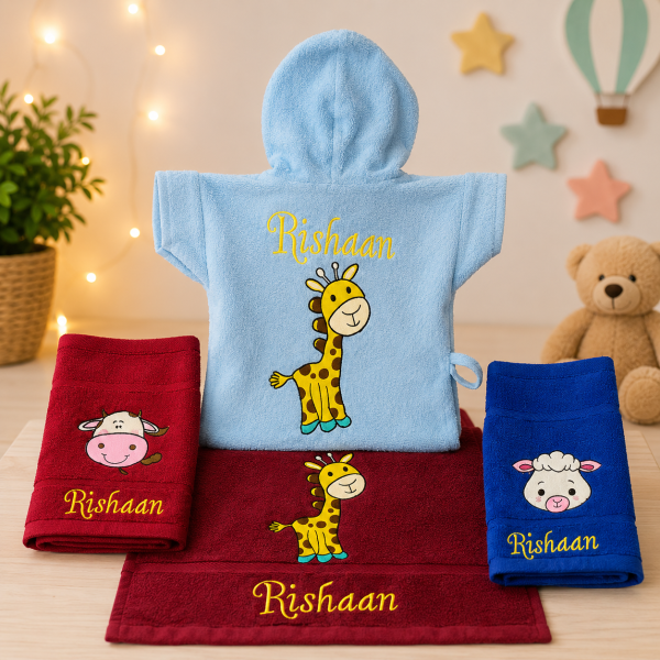 Bathrobe and Towels - Kids Edition
