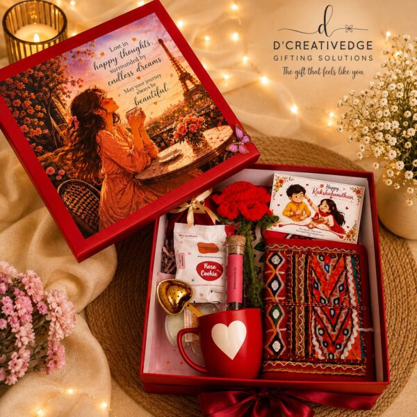 Blooming Bond Raksha Bandhan Gift Hamper