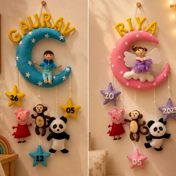 Girl/Boy Cartoon Theme Hanging