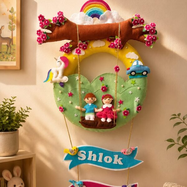 Premium Personalised Felt Hanging